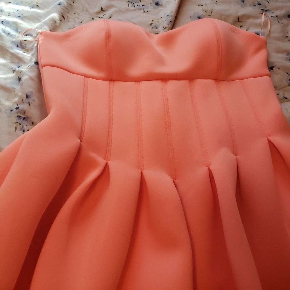 Nasty gal coral mini dress